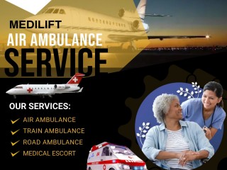 Get a Cozy & Secure Patient Journey with Medilift Air Ambulance Services in Varanasi