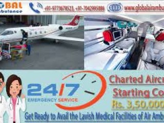 Obtain the outstanding Ventilator Setup by Global Air Ambulance in Allahabad