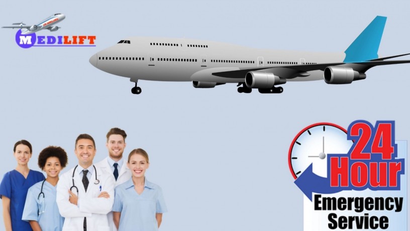 get-charter-aircraft-by-medilift-air-ambulance-services-in-varanasi-with-a-world-class-icu-facility-big-0
