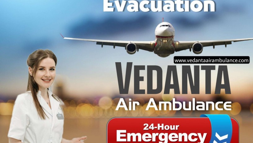 vedanta-air-ambulance-service-in-bikaner-with-bed-to-bed-medical-facility-big-0