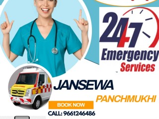 Jansewa Panchmukhi Ambulance in Janakpuri With Expert Doctors Team