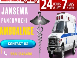 Jansewa Panchmukhi Ambulance in Bihta with a Panel of Medical Staff to Care