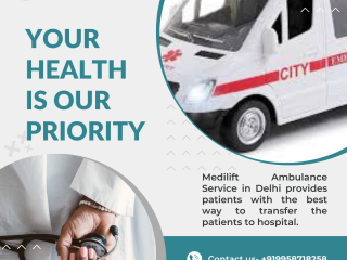 Ambulance Service in Mokama, Bihar by Medilift| Emergency and Non-emergency Conditions