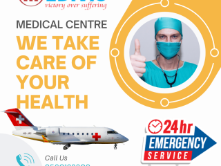 Air Ambulance Service in Siliguri, West Bengal by Medivic Aviation| Maintain Complete Hygiene