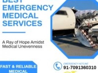 Hire Superb King Air Ambulance in Bhopal with Medical Equipment