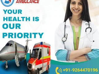 Get A Top Most Medical Service in Bagdogra by Sky Air Ambulance