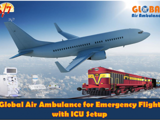 Get Top-Class Cardiac Setup by Global Air Ambulance Service in Patna