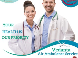 Vedanta Air Ambulance Service in Rewa with New Technical Medical Equipment