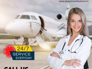 Utilize Best ICU Charter Aircraft  by Global Air Ambulance Service in Ranchi