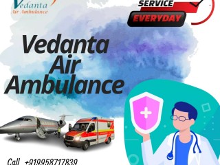 Vedanta Air Ambulance Service in Surat with the Latest Technology at a Low Cost