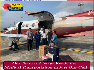 Aeromed Air Ambulance Services from Bhopal - Frequent Relocation with Low Cost