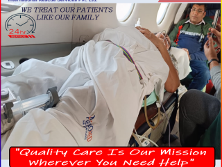 Aeromed Air Ambulance Services in Raigarh - The Latest Medical Equipment and Highly Skilled Medical Professionals