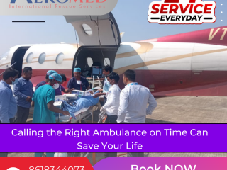 Aeromed Air Ambulance Services in Aurangabad - All the Medical Benefits to Solve the Emergency