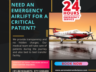 Aeromed Air Ambulance Services in Chennai - Medical Staffs Are 24 Hours Ready