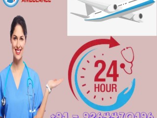 Completely Secure Patient Relocation with finest ICU setup in  Jaipur by Sky Air