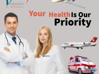 Vedanta Air Ambulance Service in Visakhapatnam with the Best Healthcare Unit