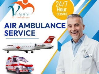Vedanta Air Ambulance Services in Amritsar with Incredible Medical Facilities