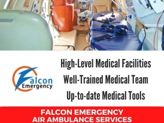 Falcon Emergency Air Ambulance Service in Vellore | Skilled Medical Staff