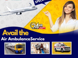 Book Air Ambulance Services in Coimbatore by King with Knowledgeable Medical Crew