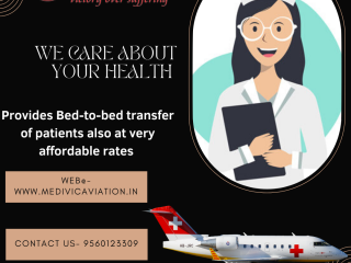 Air Ambulance Service in Patna, Bihar by Medivic Aviation| Life save Transport