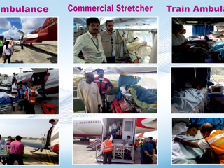 Aeromed Air Ambulance Services in Kolkata - ICU Bed & Quality-Based Transfer