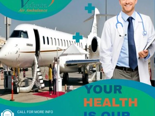 Vedanta Air Ambulance Service in Udaipur with Top-Class Patient Care Facilities