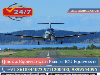 Aeromed Air Ambulance Services in Aurangabad - Get Immediate Help from Medical Professionals