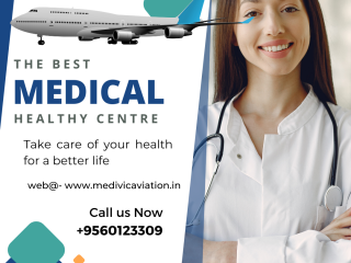 Air Ambulance Service in Bhopal, Madhya Pradesh by Medivic Aviation| Provides Cardiac Ambulances