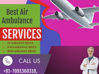 Utilize Air Ambulance Service in Nagpur by King with Skilled Medical Staff