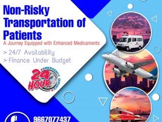 Use Now Top Grade Air Ambulance Service in Delhi with Medical Crew by Panchmukhi