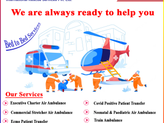 Aeromed Air Ambulance Services in Bangalore -Get Complete Medical Support