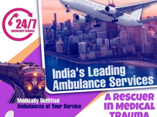 Hire Well Maintained Panchmukhi Air Ambulance Service in Siliguri with Medical Experts