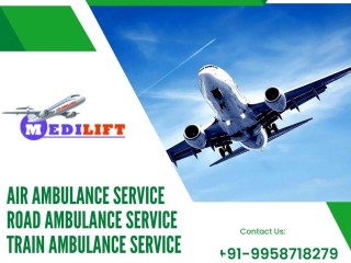 Now Quickly Choose Hi-Tech Air Ambulance in Kolkata by Medilift
