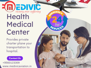 Air Ambulance Service in Bokaro, Jharkhand by Medivic Aviation| Secure Transportation