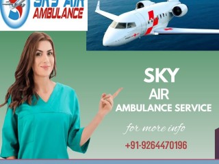 Best and Fast Air Ambulance service in Chandigarh by Sky Air