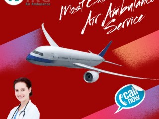 Book Air Ambulance Services in Dibrugarh by King with Economical-Cost