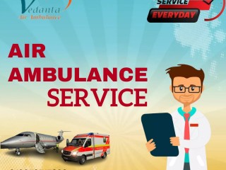 Get The Top Air Ambulance Services in Bagdogra with Medical Equipment