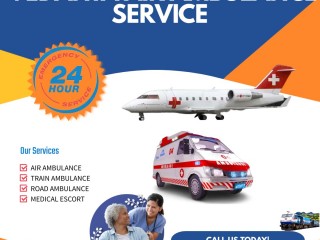 Vedanta Air Ambulance Service in Nagpur with Skilled Medical Crew