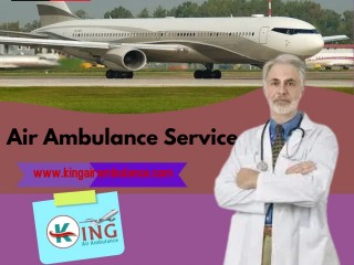 Book High-Class Air Ambulance Services in Pune by King