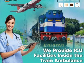 Falcon Emergency Train Ambulance in Ranchi Provide Best Medical Transportation