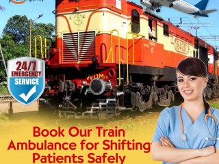 Falcon Train Ambulance in Guwahati Offers a Befitting Transportation Service