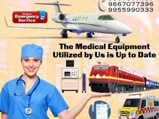 Take the Fastest Panchmukhi Air Ambulance Service in Raipur at Low Fare