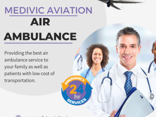 Air Ambulance Service in Shimla, Himachal Pradesh by Medivic Aviation| highly developed Medical staffs