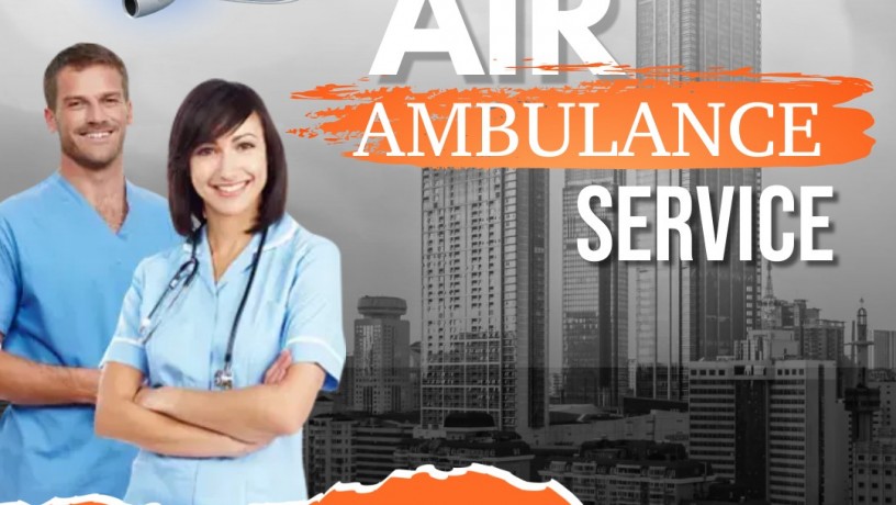vedanta-air-ambulance-service-in-bagdogra-with-a-highly-experienced-medical-crew-big-0