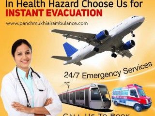 Use the Most Advanced Panchmukhi Air Ambulance Service in Allahabad