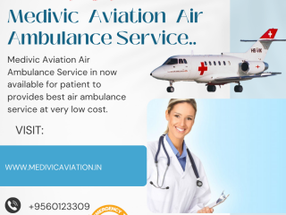 Air Ambulance Service in Thiruvananthapuram, Kerala by Medivic Aviation| remarkably developed Medical staffs