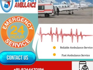 Sky Air Ambulance Service in Pondicherry with all the Medical Facilities