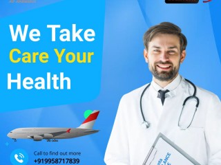 Vedanta Air Ambulance Services in India with the Highly Professional Medical Crew