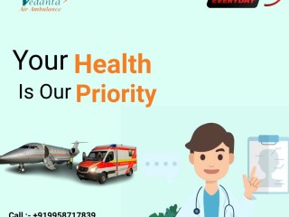 Vedanta Air Ambulance Services in Bokaro with Modern Medical Equipment