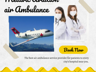 Air Ambulance Service in Rajahmundry, Andhra Pradesh by Medivic Aviation| 24*7 Hours Ambulance Service to Patients
